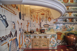 Museo Nacional de Artes Decorativas, La Cocina valenciana, zona de coccin