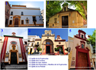 Sevilla, Capillas de la Expiracin (1), del Carmen (2), de San Andrs (3), del Patrocinio y Basilica de la Expiracin (4), y de la Piedad (5)