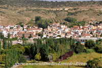 Tielmes, fotografa tomada desde el mirador "El banco ms bonito"