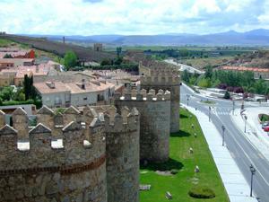 vila, Desde el adarve oeste