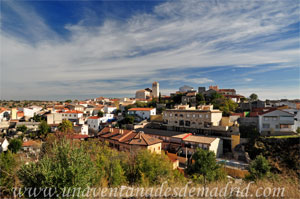 Belmonte de Tajo, Belmonte de Tajo fotografiado desde el Cerro del Calvario