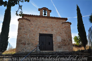 Belmonte de Tajo, Fachada principal de la Ermita de Nuestra Seora de la O