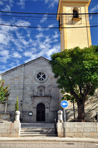 Brunete, Portada del lado de la Epístola de la Iglesia de Nuestra Señora de la Asunción