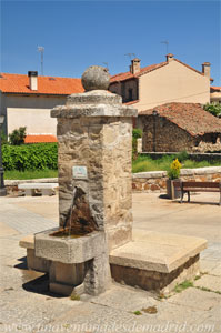 Cervera de Buitrago, Fuente con proteccin integral