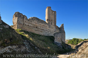 Fuentiduea de Tajo, Castillo de los Piquillos visto desde el Nordeste