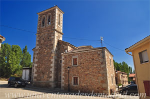 Gascones, Campanario y casa del cura de Santo Toms