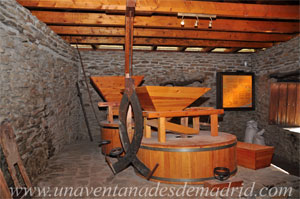 La Hiruela, Interior del molino