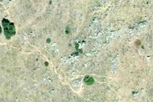 Horcajo de la Sierra - Aoslos, Captura de pantalla tomada de Nomecalles del lugar donde algunos autores sitan el Despoblado de Las Navas