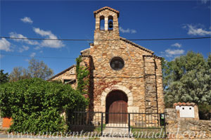 Horcajo de la Sierra - Aoslos, Iglesia de San Isidro en Aoslos