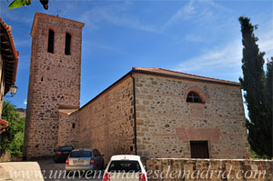 Horcajo de la Sierra - Aoslos, Iglesia de San Pedro in Cathedra