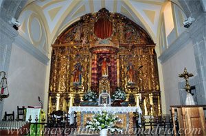 Iglesia Parroquial de San Vicente Mrtir, Retablo Mayor de San Vicente Mrtir
