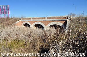 Valdetorres de Jarama, Puente de Piedra y Ladrillo. Diseñado por el ingeniero Carlos Casado y construido a finales del siglo XIX o comienzos del XX