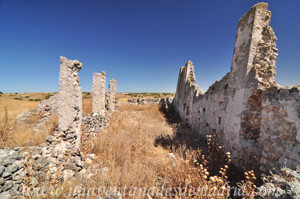 Villarejo de Salvans, restos del templo de Santa Mara