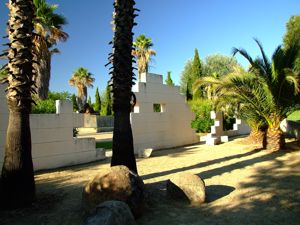 Jardn de las Tres Culturas, Desierto