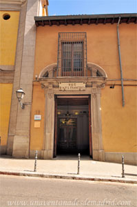 Madrid, Carlos II, Entrada al Hospital de la Enfermera de la V.O.T.