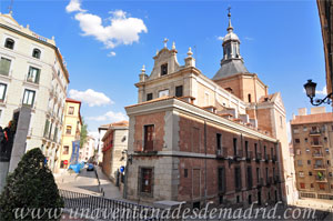 Madrid, Carlos II, Ala del Pretil de los Consejos del antiguo Convento del Sacramento