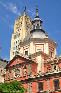 Madrid, Carlos II, Cpula de la Iglesia de la Concepcin Real de Calatrava