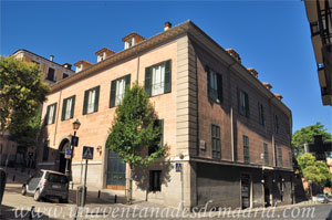 Madrid, Carlos II, Fachada principal del Palacio del Prncipe de Anglona