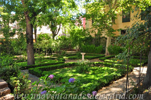 Madrid, Carlos II, Jardines del Palacio del Prncipe de Anglona