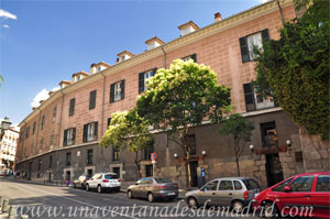 Madrid, Carlos II, Fachada Norte del Palacio del Prncipe de Anglona