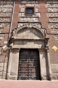 Madrid, Felipe II, Portada del antiguo palacio de Alonso Guti�rrez