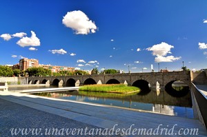 Madrid, Felipe II, Puente de Segovia visto desde su margen izquierda