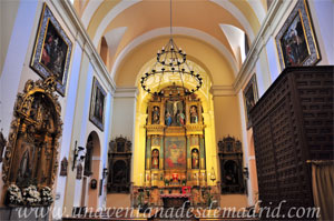 Madrid, Felipe III, Interior de la Iglesia del Monasterio de Monjas Jernimas del Corpus Christi