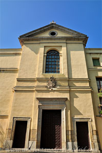 Madrid, Felipe III, Portada de la Iglesia del Real Monasterio de Agustinas Recoletas de la Visitacin de Santa Isabel y Colegio de Nuestra Seora de la Asuncin