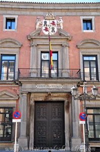 Madrid, Felipe III, Portada del Consejo de Estado en el Palacio de los Consejos