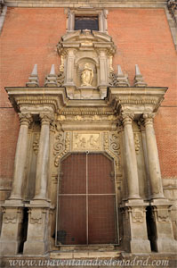 Madrid, Felipe IV, Entrada a la capilla interior de la antigua Capilla de San Isidro