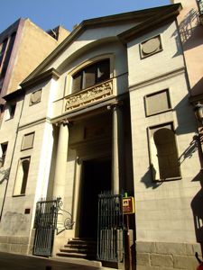Madrid, Oratorio del Caballero de Gracia, fachada principal