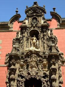 Madrid, Portada principal del Real Hospicio del Ave Mara y Santo Rey Don Fernando