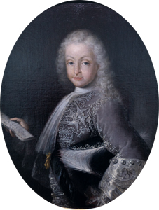 Madrid, Retrato de Luis I, pintado, en 1724, por Miguel Jacinto Melndez de Ribera (Oviedo, 1679 - Madrid, 1734). Es propiedad del Museo de Bellas Artes de Asturias
