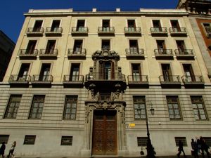 Madrid, Portada del Palacio de Torrecilla