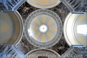 Madrid, Cúpula del Crucero de la Iglesia del Monasterio de las Mercedarias Descalzas "las Góngoras"