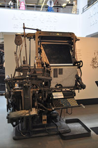 Imprenta Municipal, Linotipia Intertipe C4 de 1949