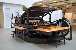 Imprenta Municipal, Mquina plano-cilindrica Planeta Fixia Rapid de 1913