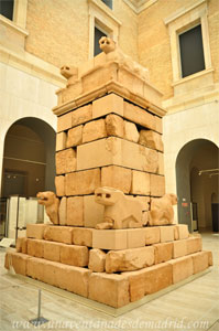 Museo Arqueolgico Nacional, Monumento de Pozo Moro