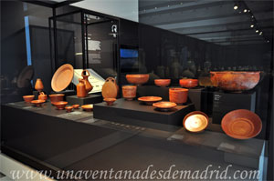 Museo Arqueolgico Nacional, Cermica roja realizada en terra sigillata