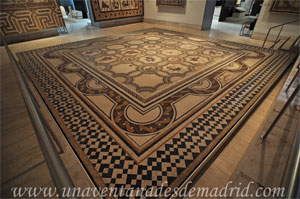 Museo Arqueolgico Nacional, Mosaico de las estaciones y los meses