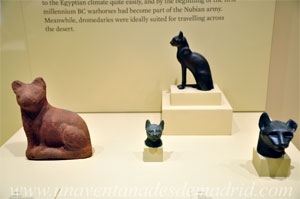 Museo Arqueolgico Nacional, Gstos de bronce y terracota (664-332 a.C.)