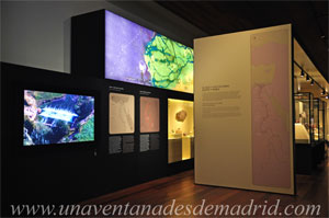 Museo Arqueolgico Nacional, Mapas de Egipto, Nubia y el Nilo junto a un audivisual de este ltimo