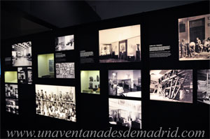 Museo Arqueolgico Nacional, Objetos e imgenes de las distintas etapas por las que ha pasado el MAN desde la posguerra a 2008