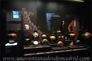 Museo Arqueolgico Nacional, Vitrina de "Agon, el deporte"