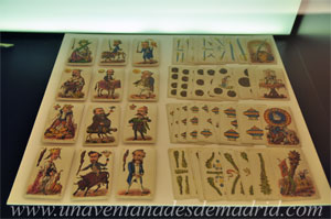Museo de Historia de Madrid, Baraja de 48 naipes de 1873 con caricaturas políticas