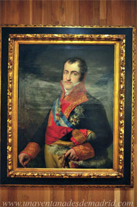 Museo de Historia de Madrid, Retrato de “Fernando VII con uniforme de capitán general”, de Vicente López Portaña, datado de entre 1816 y 1818