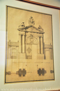 Museo de Historia de Madrid, “Puerta de Recoletos”, de Juan de Villanueva, alrededor de 1756