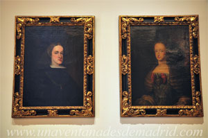 Museo de Historia de Madrid, Retratos de Carlos II y su esposa, Mariana de Neoburgo. Annimos. ltimo cuarto del siglo XVII