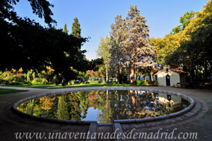 Quinta de la Fuente del Berro, Estanque circular