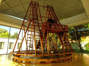 Real Observatorio Astronmico de Madrid, Telescopio Herschel, vista frontal